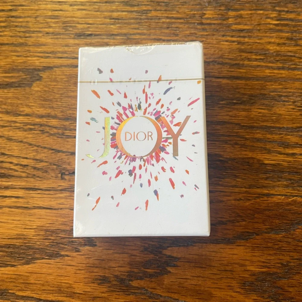 Christian Dior Joy Playing Cards with Vibrant Burst Design - Picture 1 of 5